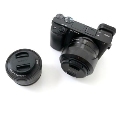 α6400とカメラレンズ