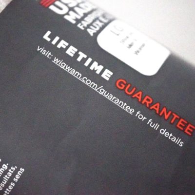 LIFETIME GUARANTEE