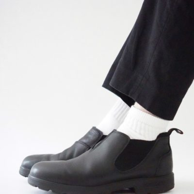 Blundstoneとシロソックス