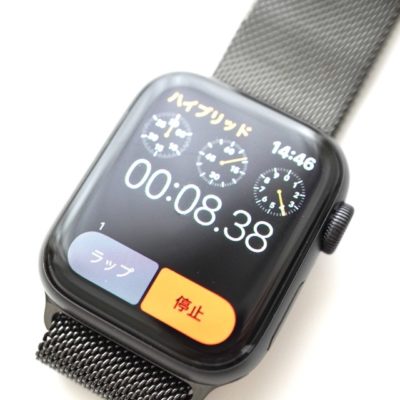 AppleWatchストップウォッチ