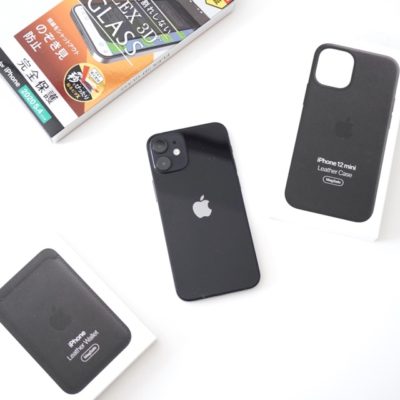 iphone12miniとアクセサリー