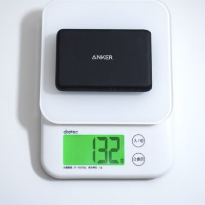 ANKER Magsafeモバイルバッテリーの重さ