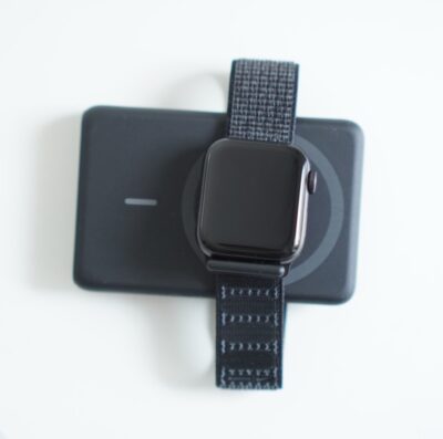 AppleWatchをMagsafeバッテリーで充電してみる