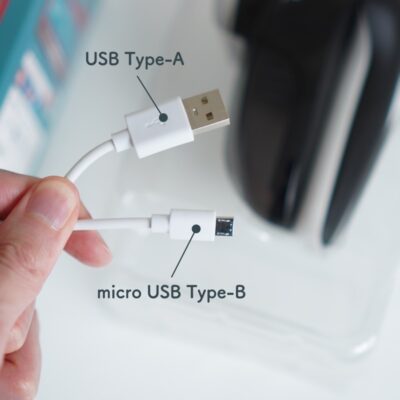 ティファール毛玉クリーナー付属のUSBケーブル