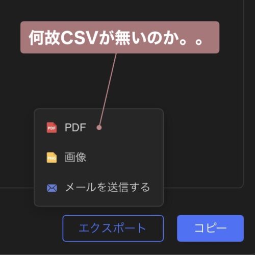 TickTickはCSV出力ができない