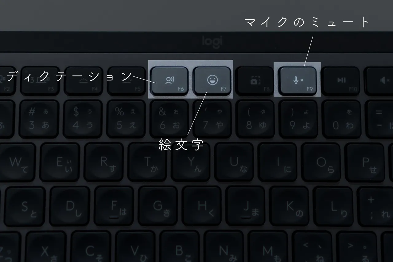 MX Keys Miniの新しいショートカット