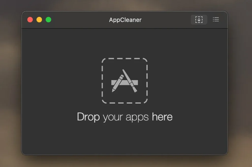 AppCleanerを起動