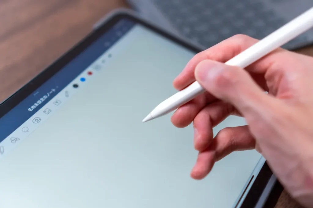 Apple PencilでiPadに手書きする