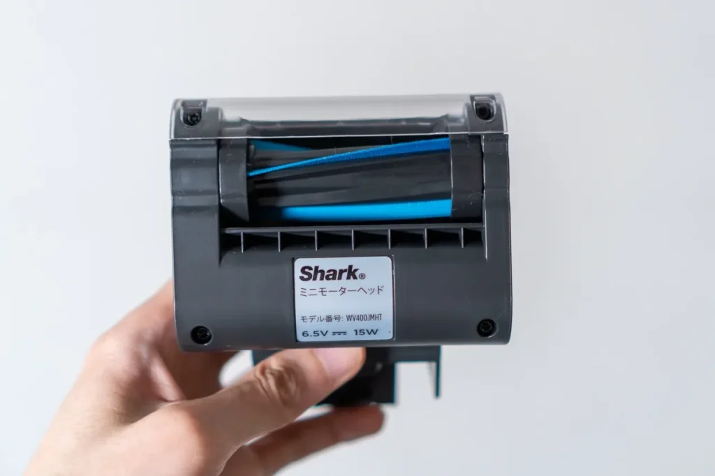 SHARKのハンディクリーナー「EVO POWER EX」ミニモーターヘッドの吸い込み口