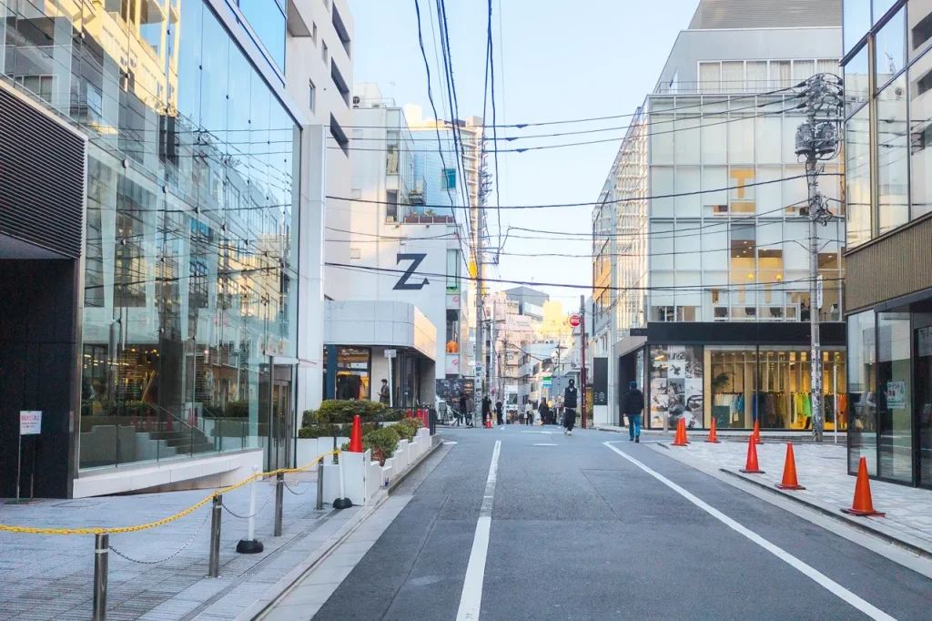 渋谷の公園通りの写真